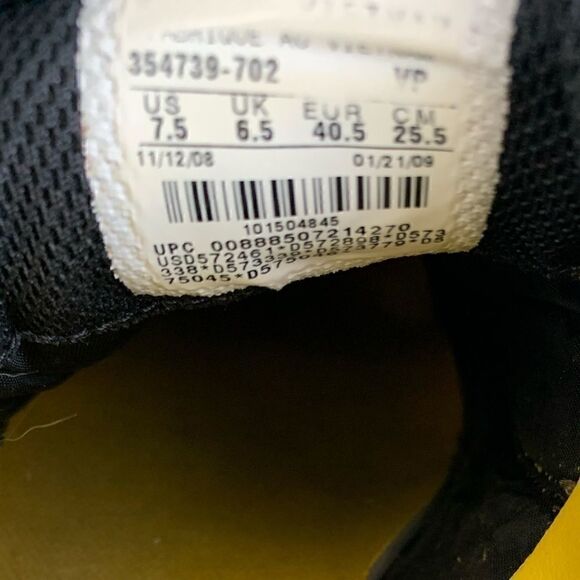 Nike Total90 Laser II 2 FG US7.5 Yellow 354745 702 Total 90 Iniesta LTD Elite